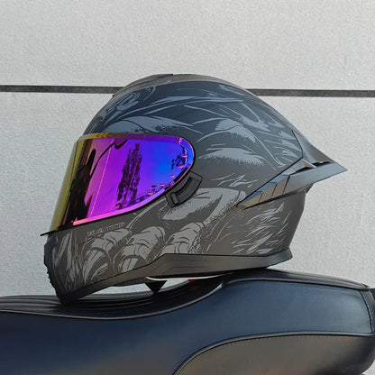 LVS Dual-Lens Full-Face Helmet