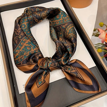 Scarf 70 70Cm Silk Square