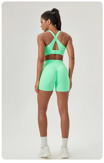 Yoga bra detachable padding quick-drying