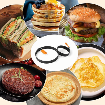 Metal Eggs Form Fried Egg