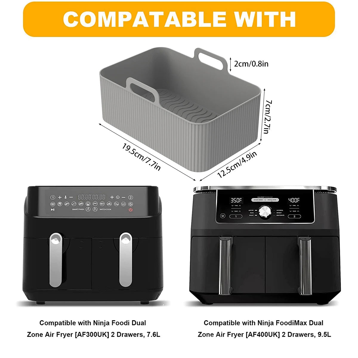 Silicone Fryer Accessories Air Pot