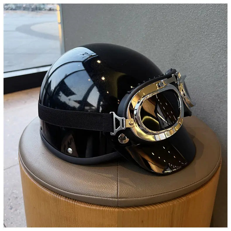 Retro Lightweight Half Helmet