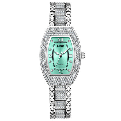 Tonneau Stainless Watch
