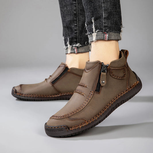 Handmade Leather Ankle Boots