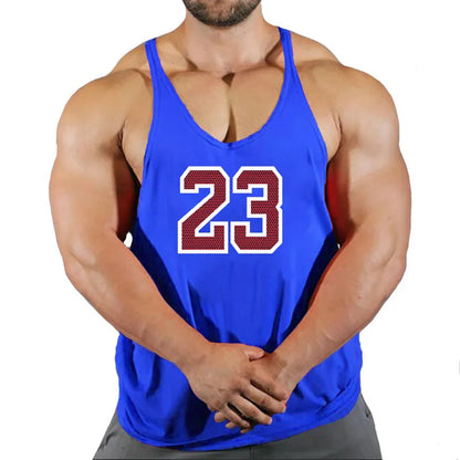 Bodybuilding Stringer Sleeveless Gym Vest