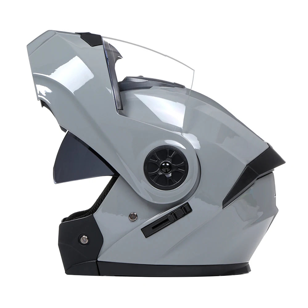 BLD Dual-Lens Flip-Up Modular Helmet