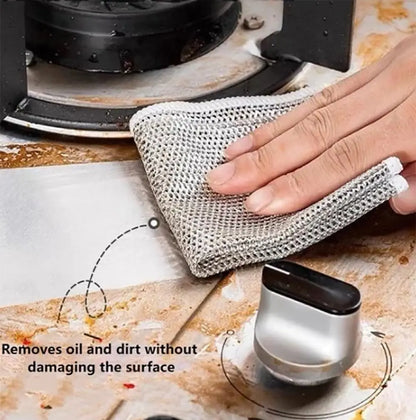 Wire Scrub Dishcloth Set