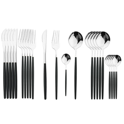 Metal Western Solid Cutlery Set