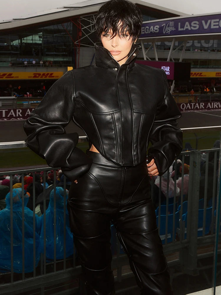 Cropped Zip Jacket
