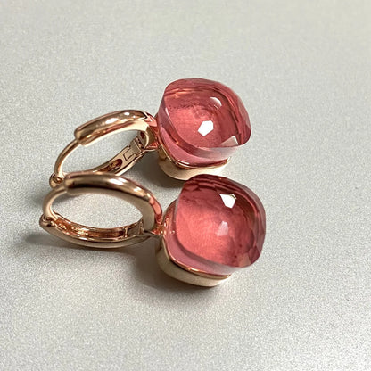Square Crystal Earrings