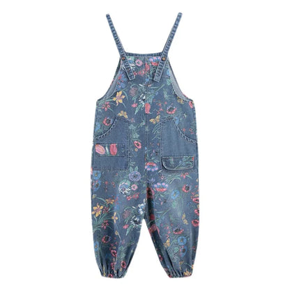Floral Cargo Jumpsuit
