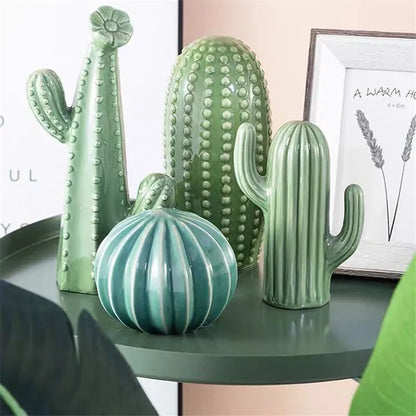 Ceramic Cactus Ornament