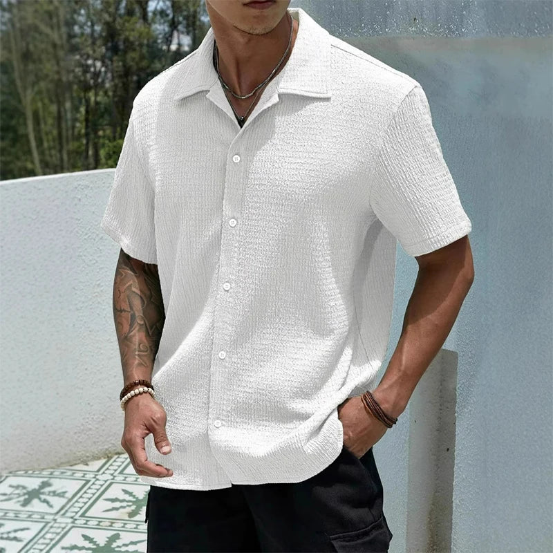 Solid Plus Size Shirt