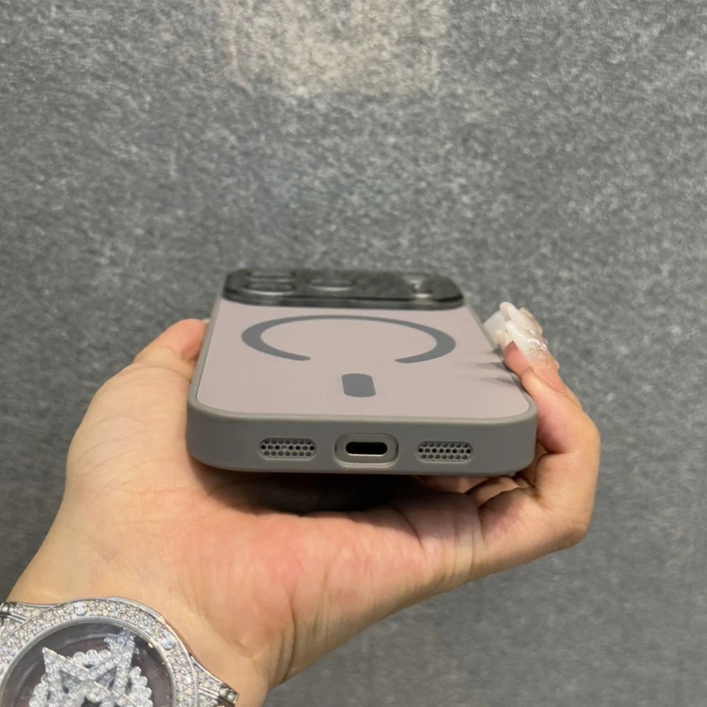 Colorful Magnetic Case for iPhone 17 Pro Max | 17 Pro | 16 Pro Max | 16 Pro | 15 Pro Max | 15 Pro | 14 Pro Max | 14 Pro | 13 Pro Max | 12 Pro Max