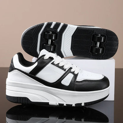 Four-Wheel Roller Shoes
