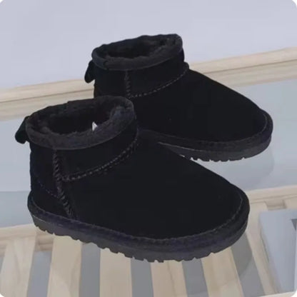Plush-Lined Ankle Boots