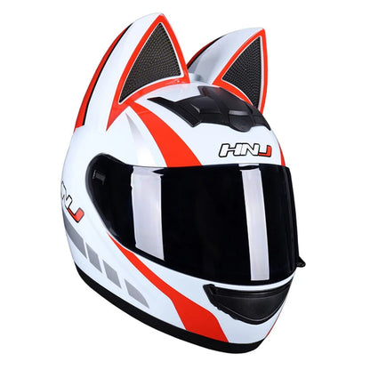 Cat Ear Full-Face Helmet
