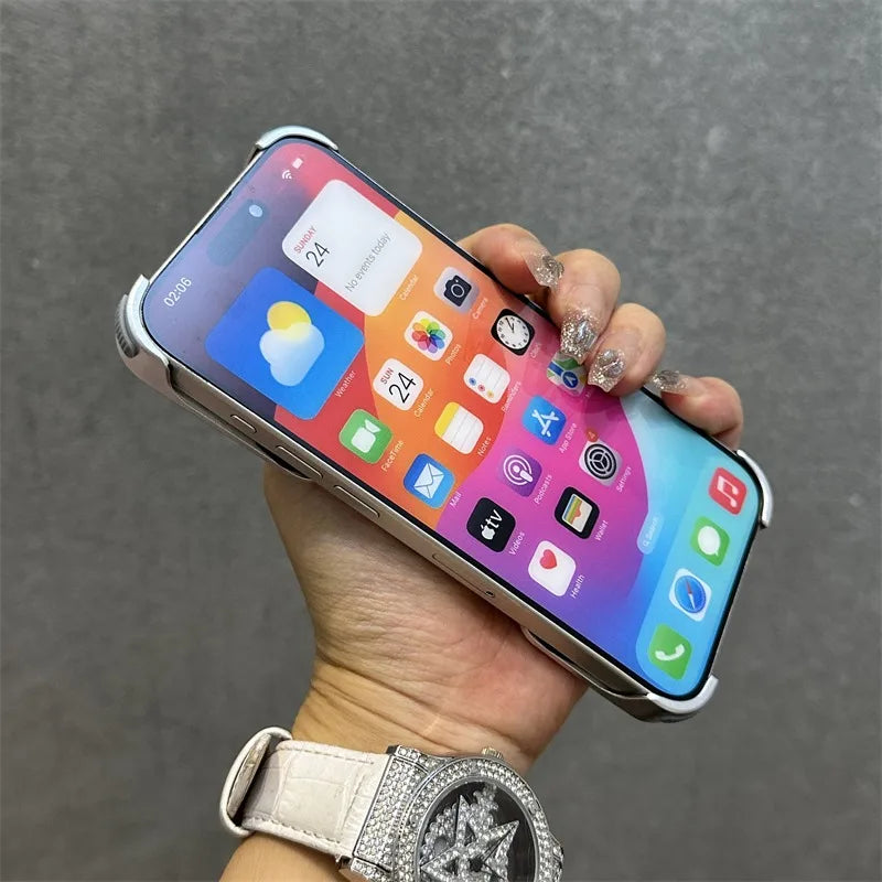 Aluminum Alloy Magnetic Case for iPhone 17 Pro Max | 17 Pro | 16 Pro Max | 16 Pro | 15 Pro Max | 15 Pro | 14 Pro Max | 14 Pro | 13 Pro
