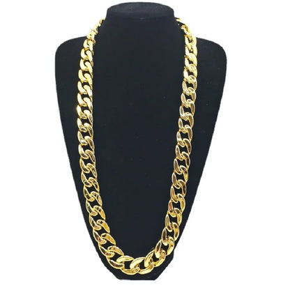 Wide Chunky Chain Necklace