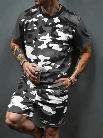 3D Printed Drawstring Shorts Set