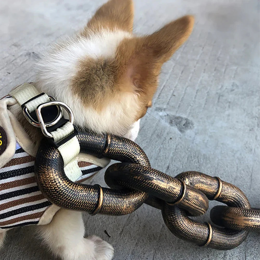 Simulation Chain Dog Leash