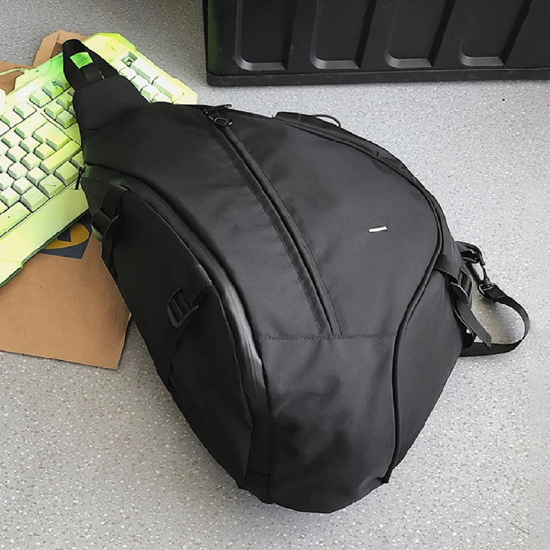 Nylon Crossbody Chest Bag