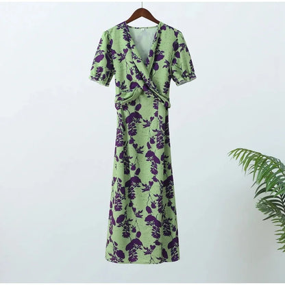 Asymmetrical Midi Dress