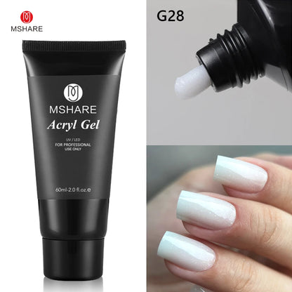 Acrylic Nail Extension Builder Gel