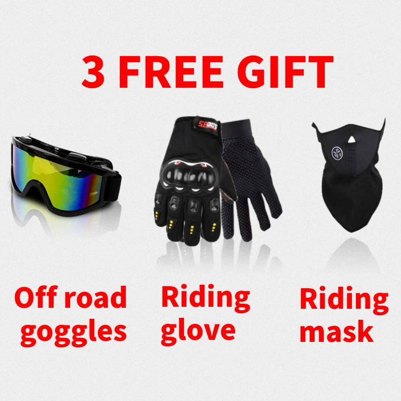 VGV Three-Piece Off-Road Motocross Helmet