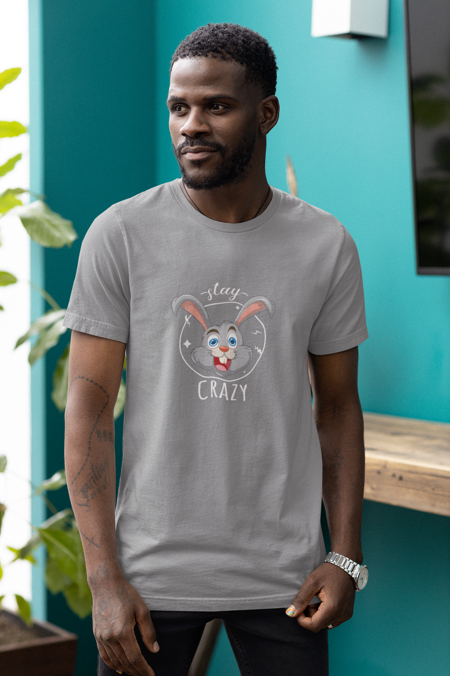 Stay Crazy | Graphic T Shirt | Unisex Softstyle T-Shirt