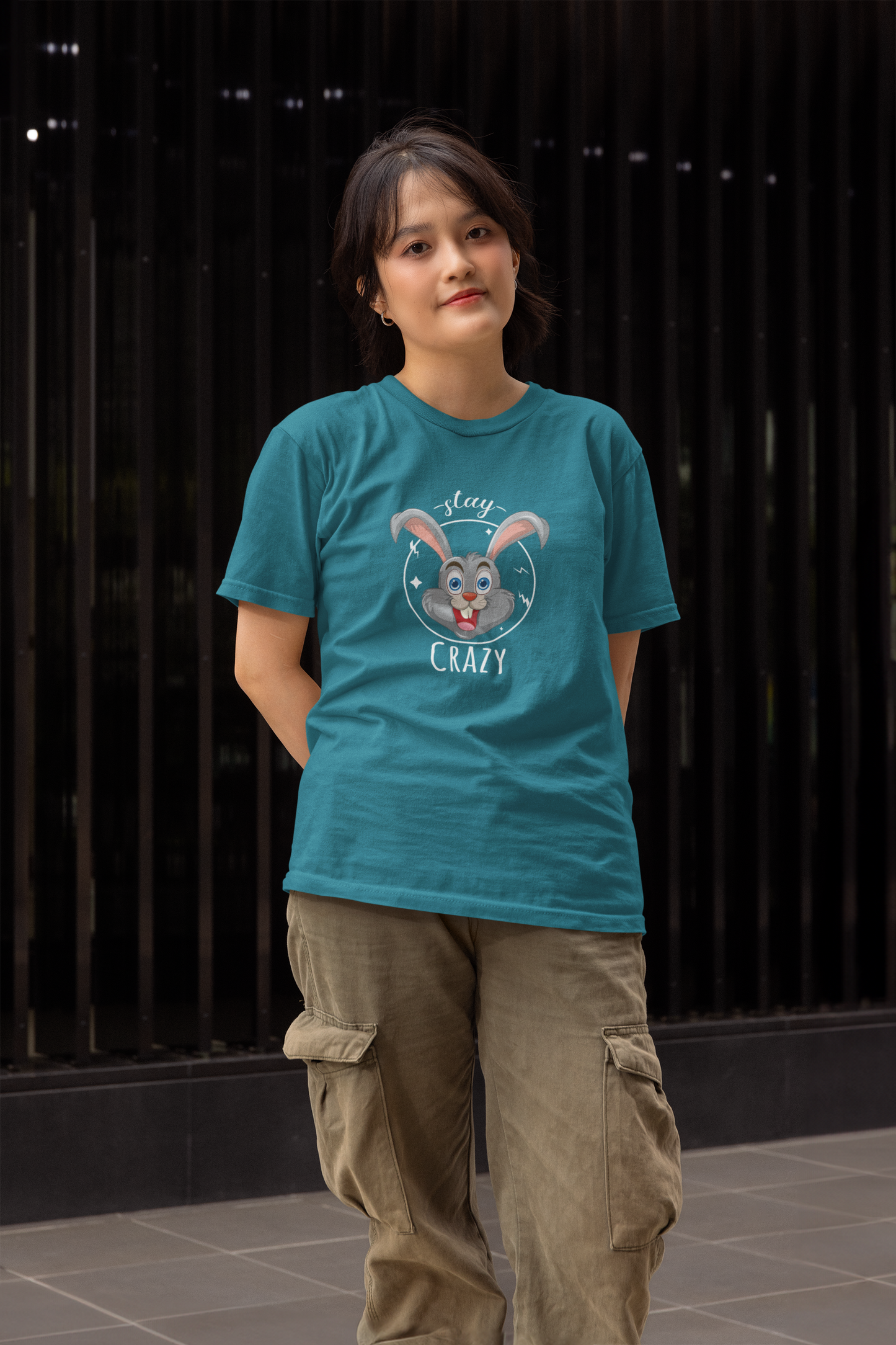 Stay Crazy | Graphic T Shirt | Unisex Softstyle T-Shirt