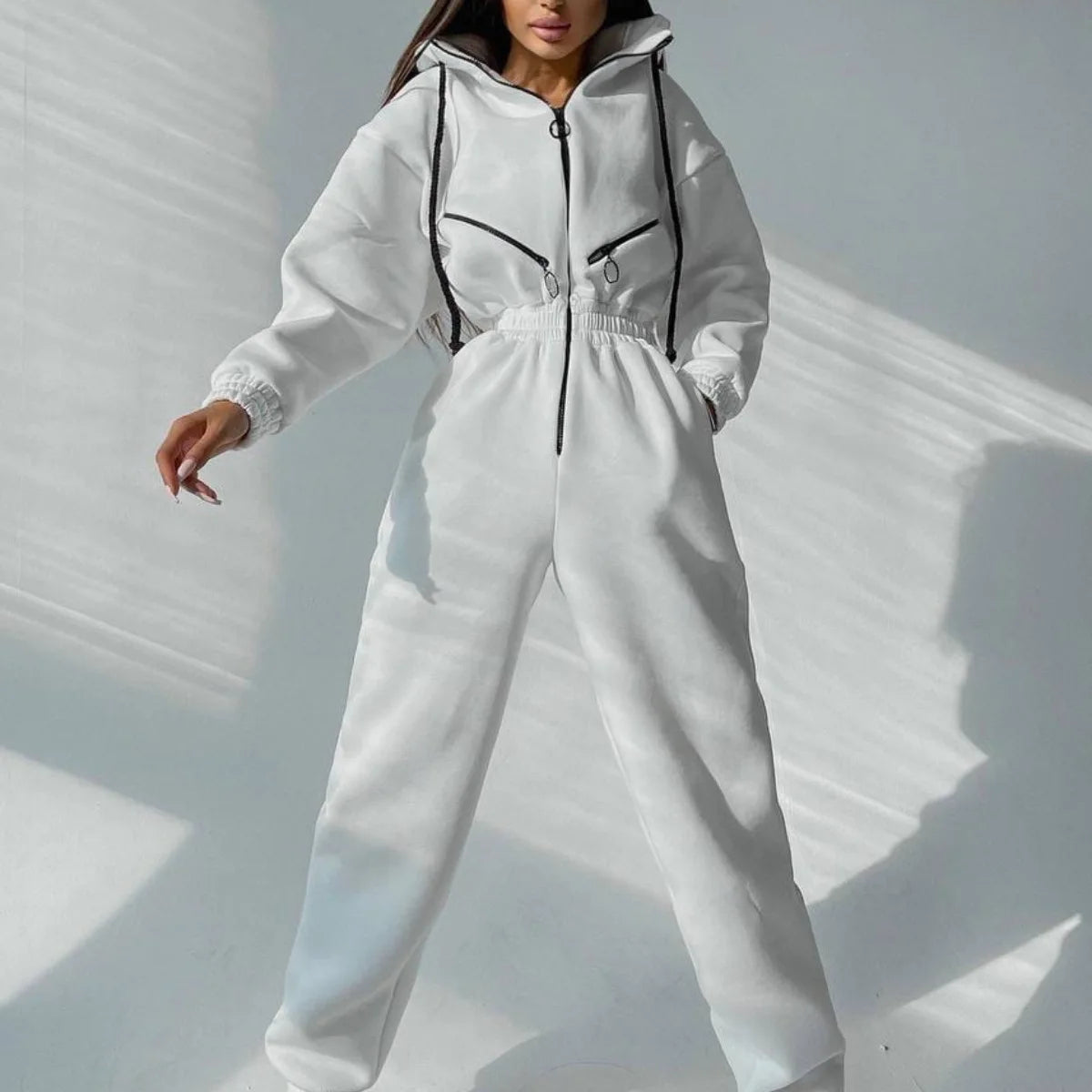 Women’s Zipper Tracksuit Set