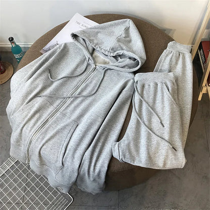 Women’s Zipper Tracksuit Set