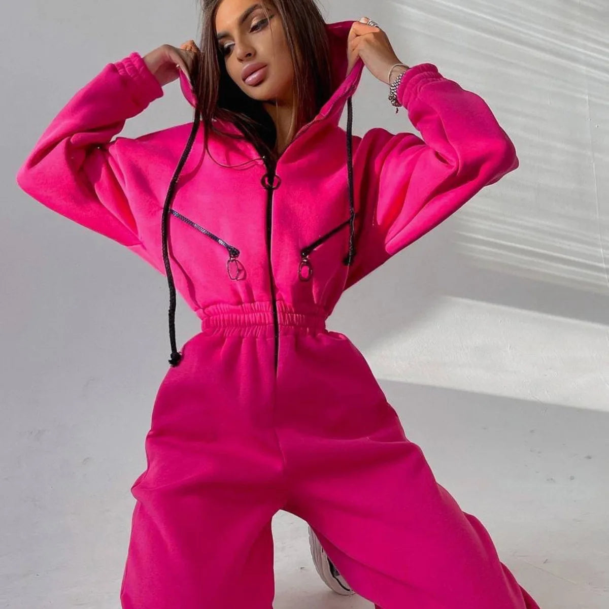 Women’s Zipper Tracksuit Set