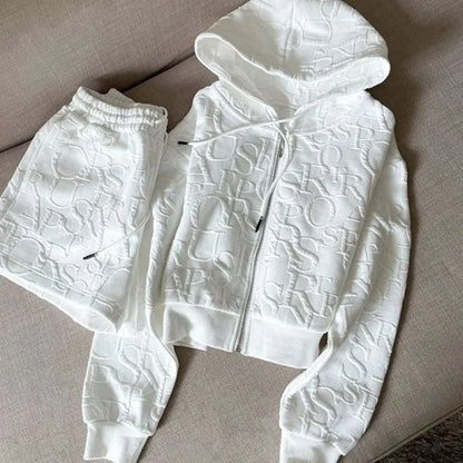 Women’s Zipper Tracksuit Set