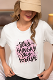 Stay Hungry Stay Foolish | Graphic T Shirt | Unisex Softstyle T-Shirt