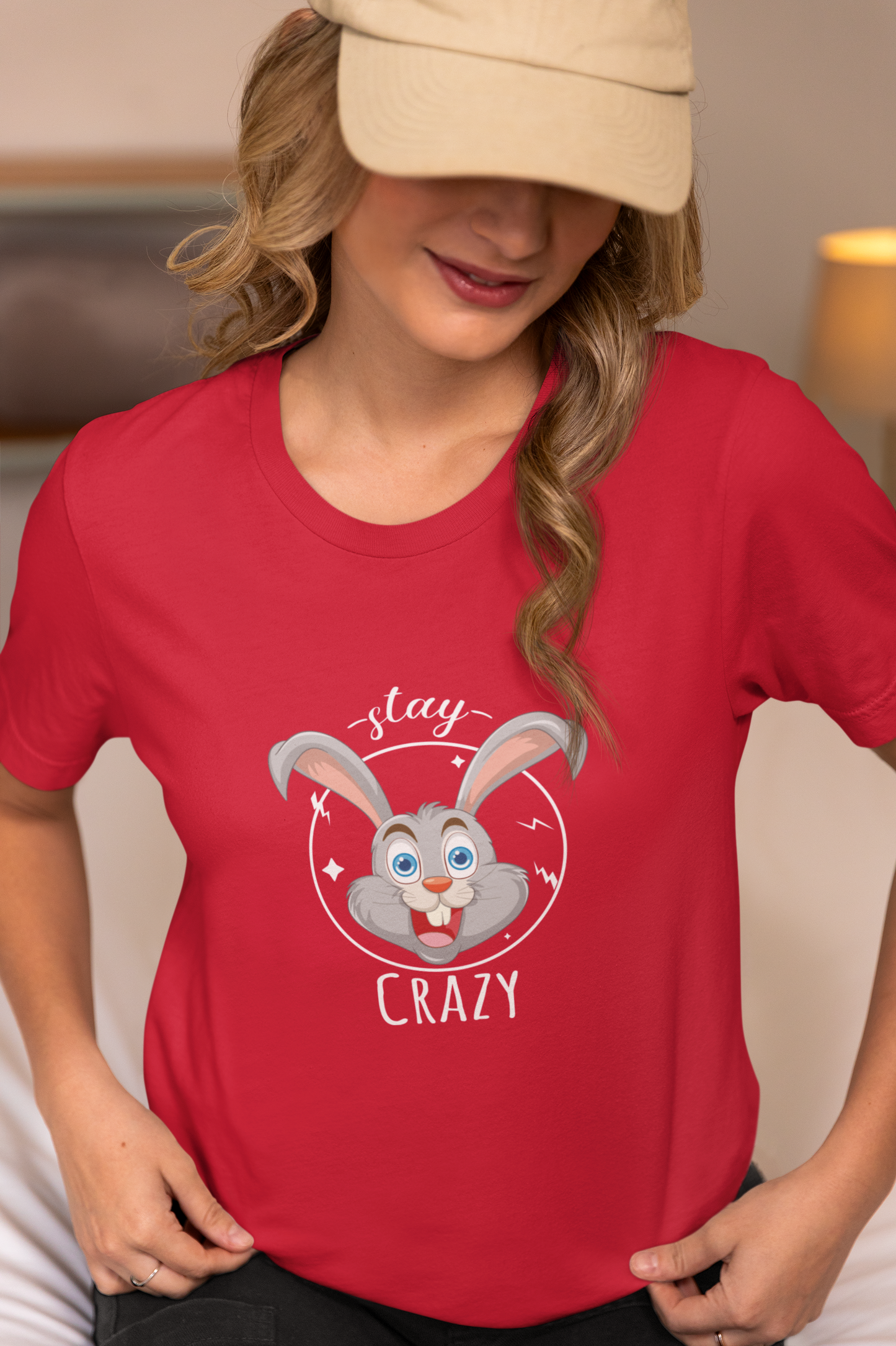 Stay Crazy | Graphic T Shirt | Unisex Softstyle T-Shirt