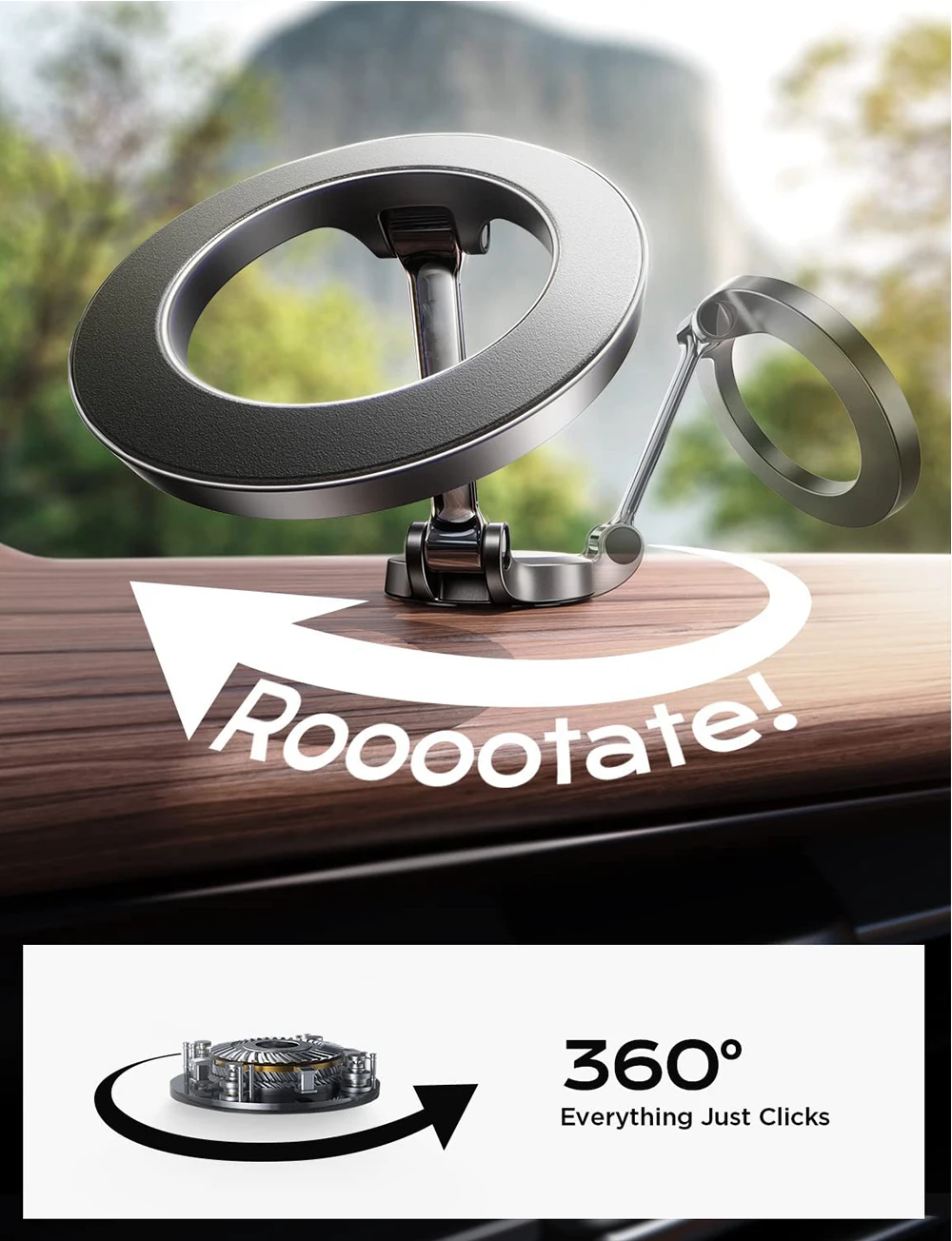 Ultra Magnetic Car Phone Holder